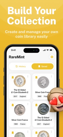 Coin Identifier - RareMint iPhone screenshot