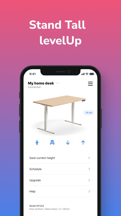 LevelUp Desk Screenshot