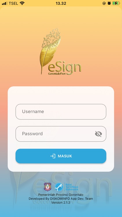 E-Sign Provinsi Gorontalo
