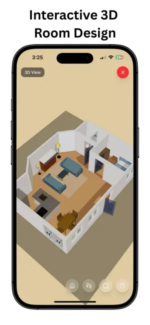 RoomSketch3D Floor Planner iPhone screenshot 4