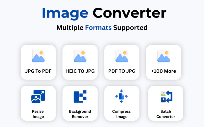 Image Converter:JPG,PDF,HEIC iPhone screenshot
