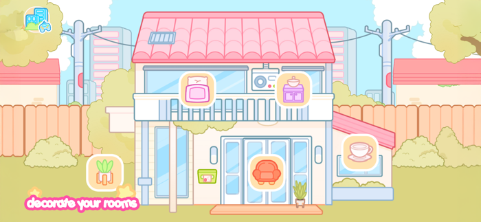 Cozy Doll House Deco Dress up