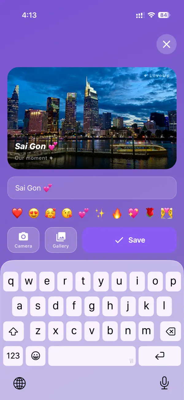 Screenshot #3 pour LoveUp - Couple tracker