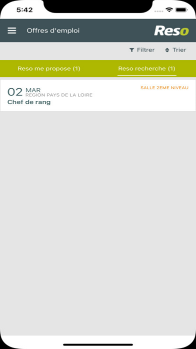 Screenshot #2 pour Reso Emploi