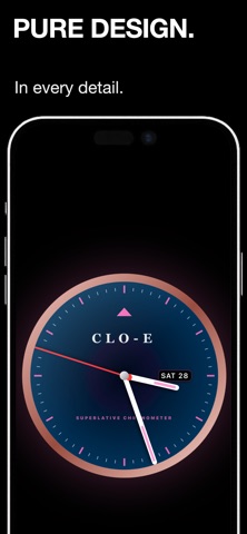 Clo-E – Minimal Clock Screenshot 3 of 10