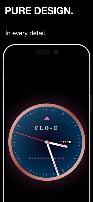 Clo-E – Minimal Clock Screenshot 3 of 10