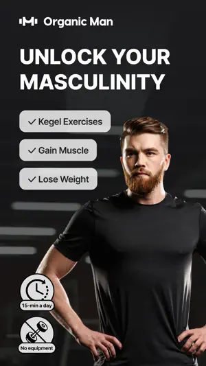 Organic Man－Workout & Fitness screenshot 1
