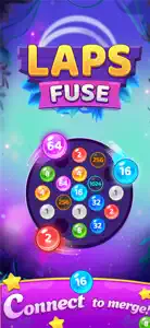 Laps Fuse: Puzzle with Numbers screenshot #2 for iPhone