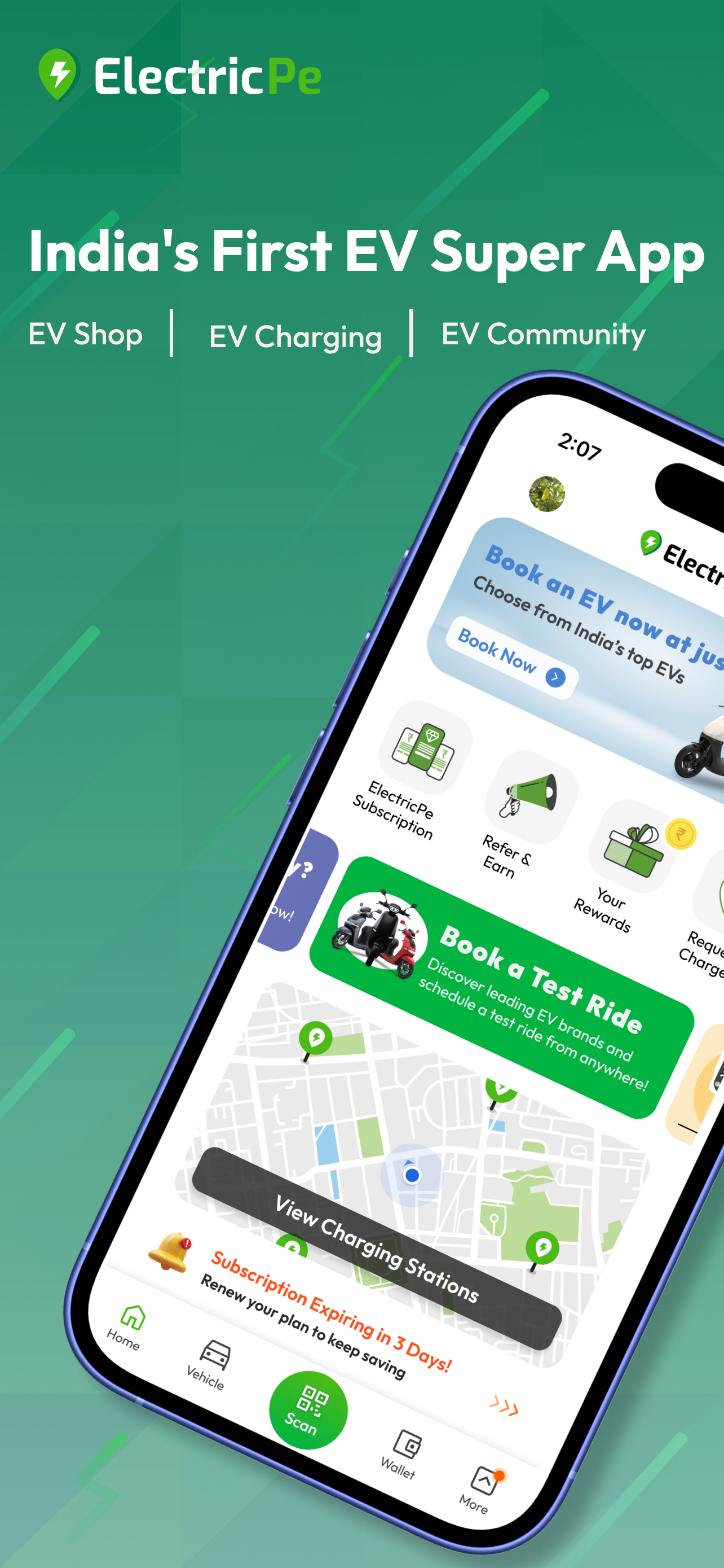 ElectricPe: EV Charging & Shop