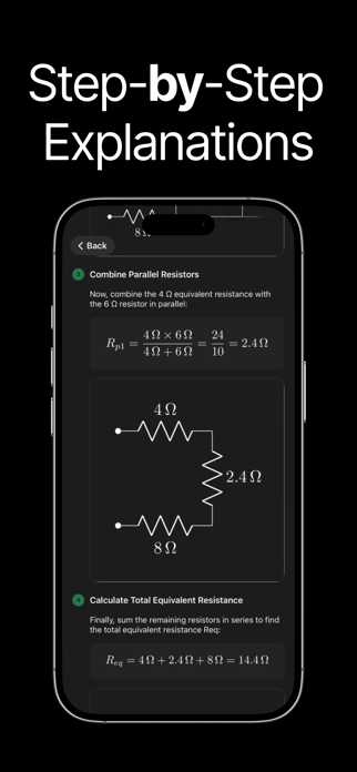 Thevenin - AI Circuit Solver Screenshot 4 of 6