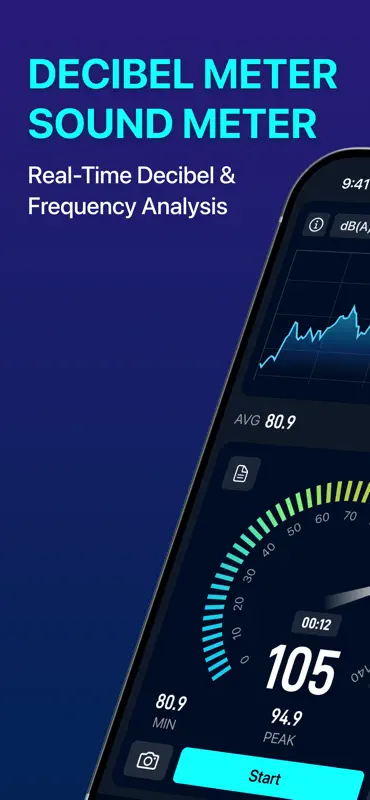 Decibel: dB Sound Meter screenshot 1 of 7