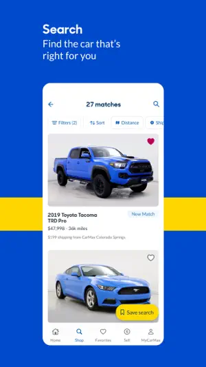 CarMax: Used Cars for Sale screenshot 2