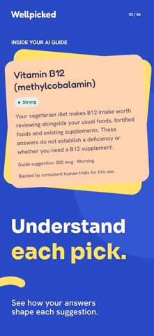 Wellpicked: Supplement Guide Screenshot 3 of 6