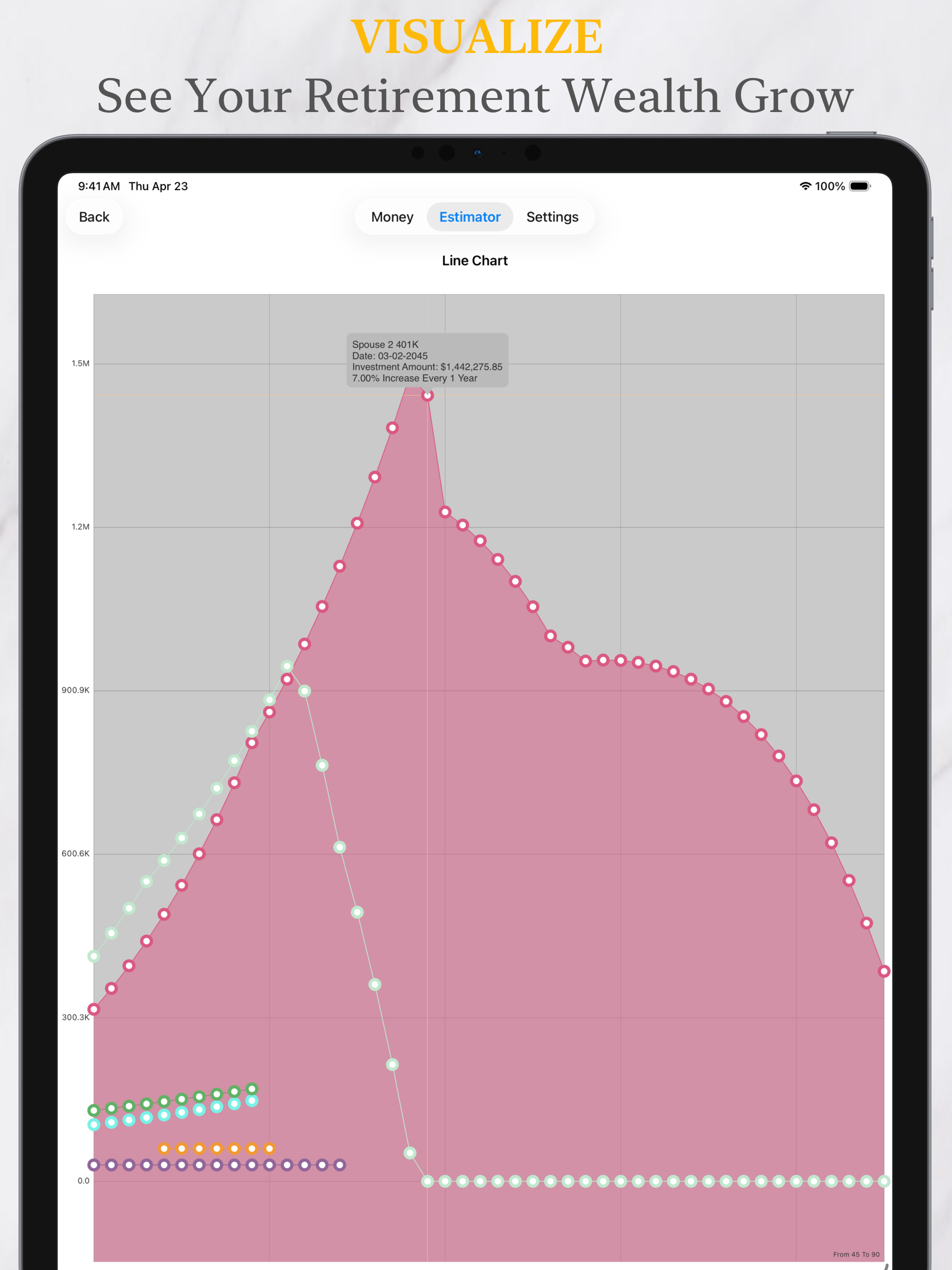 Retirement Estimator screenshot 12