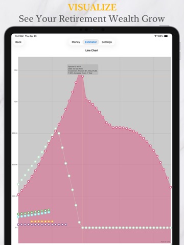 Retirement Estimator ipad screenshot 3