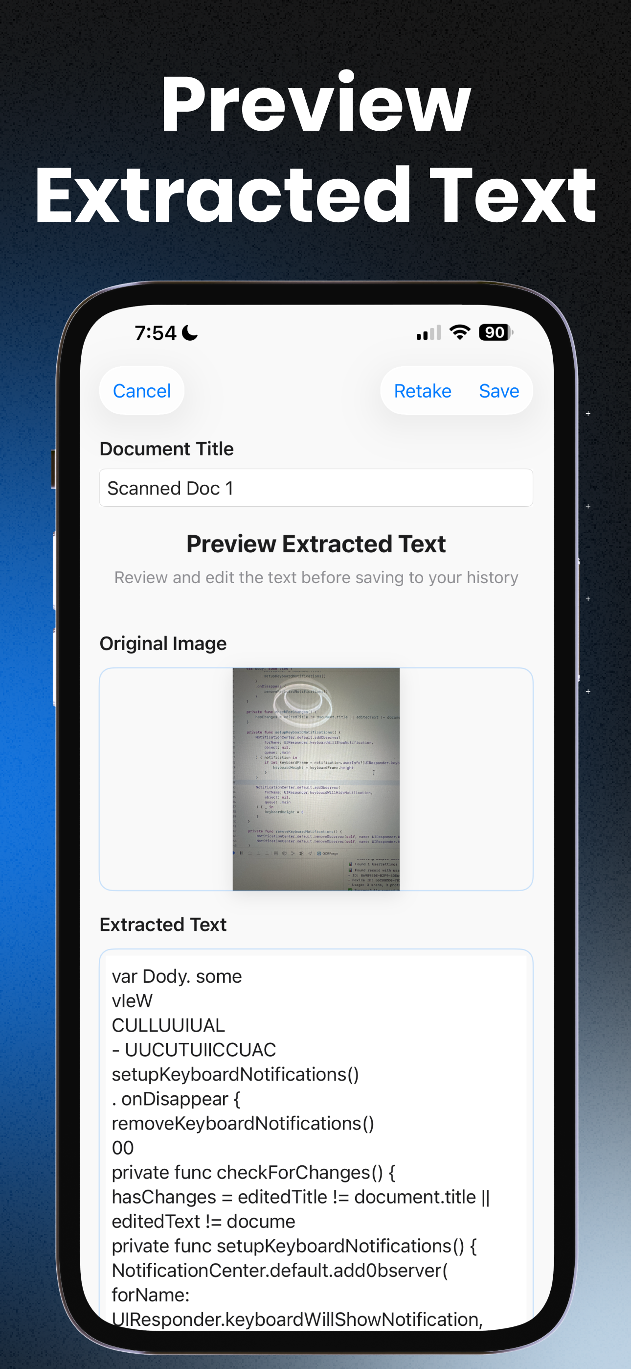 OCRForge: OCR Scanner AI Tool screenshot 4