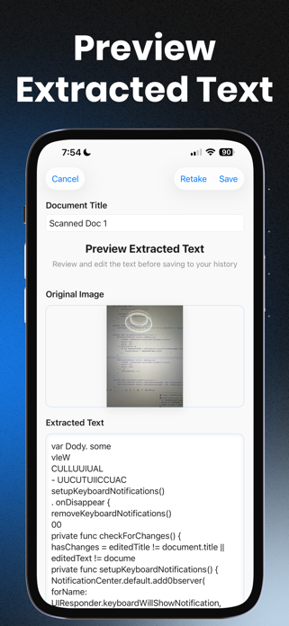 OCRForge: OCR Scanner AI Tool Screenshot 4 of 10