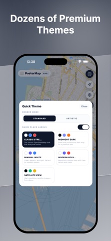 PosterMap: Custom Map Maker Screenshot 3 of 6