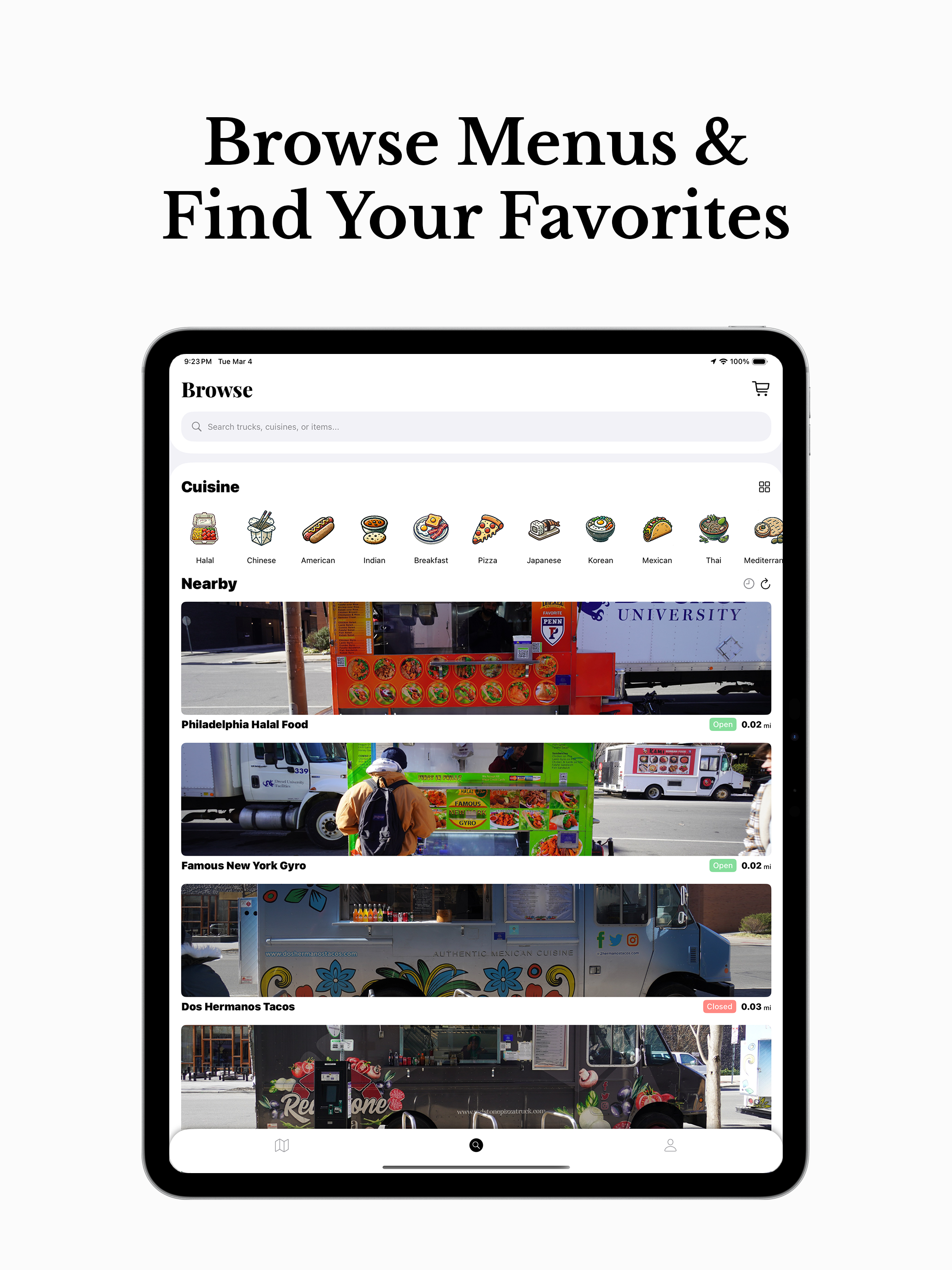 Perch - Food Truck Companion