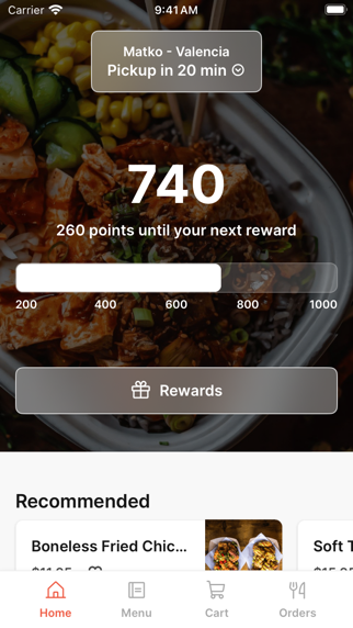 Matko To Go app screenshot