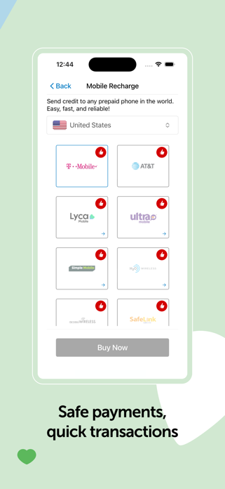 Topup.com - Easy mobile top up Screenshot 4 of 8