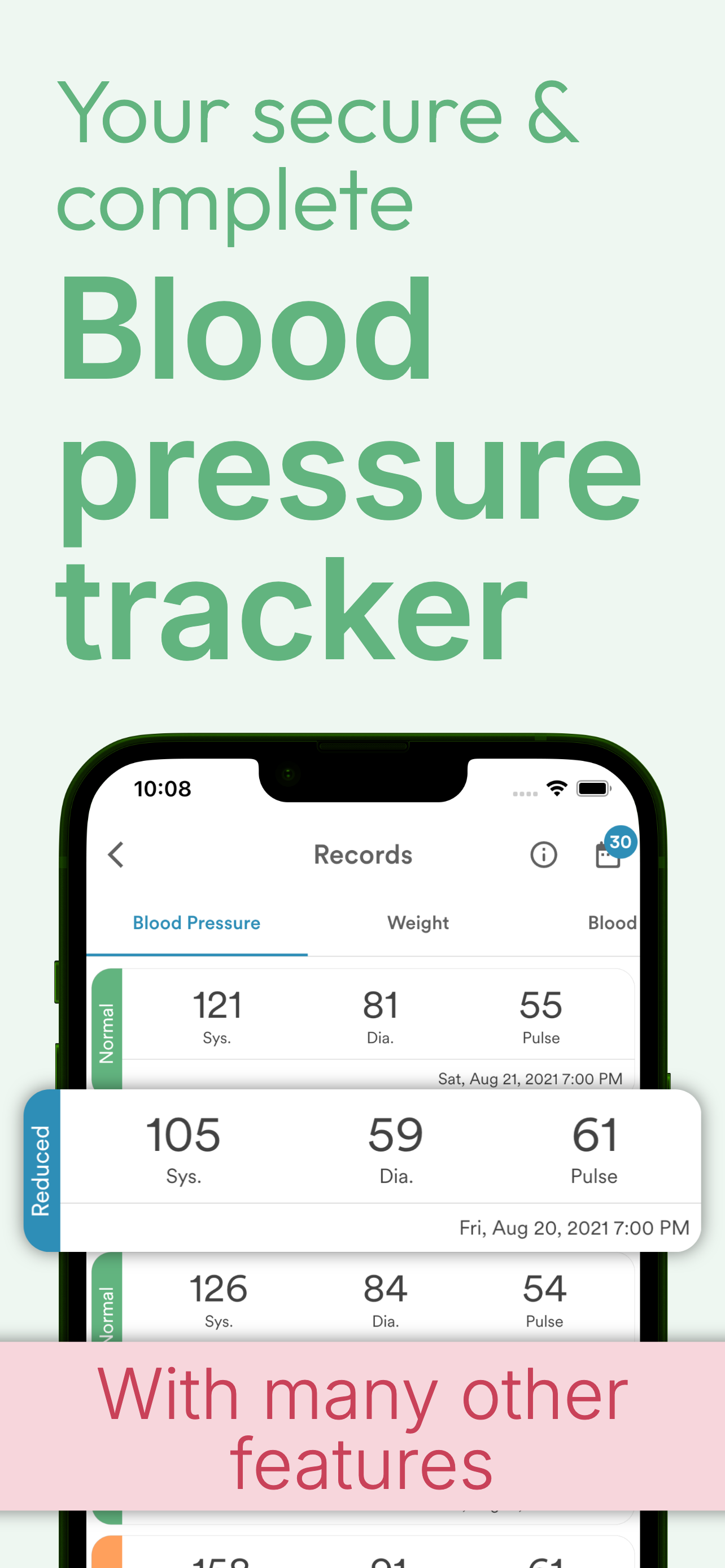 Blood Pressure Monitor: AVAX