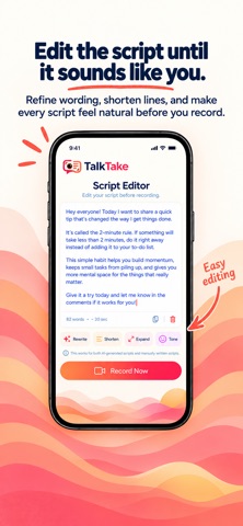 TalkTake: AI Teleprompter screenshot 4