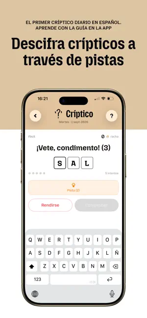 Críptico screenshot 1