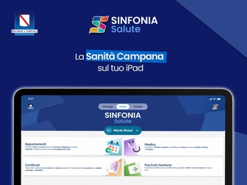 SINFONIA Salute iPad screenshot 1