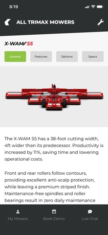 Trimax Customer App screenshot