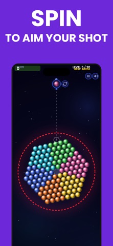 Bubble Spinner Blast screenshot