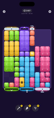Jelly Gates Color Slide Puzzle iPhone screenshot