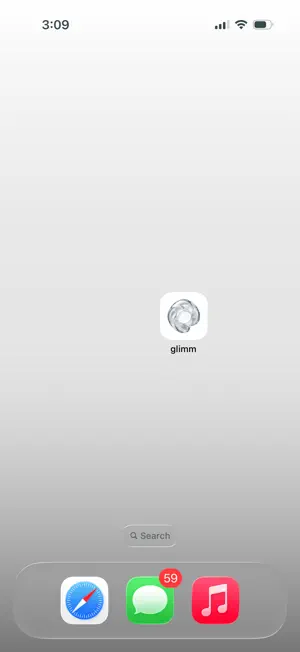 glimm screenshot 1