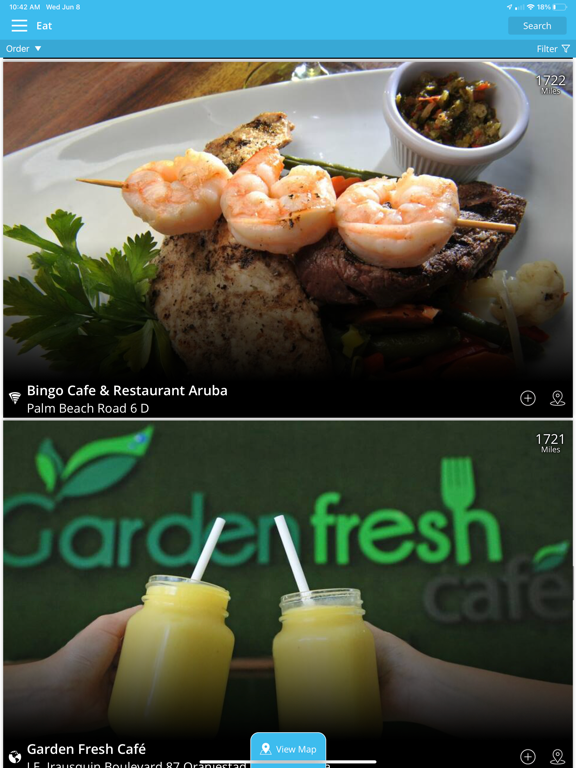 myAruba iPad screenshot 6 - Travel app