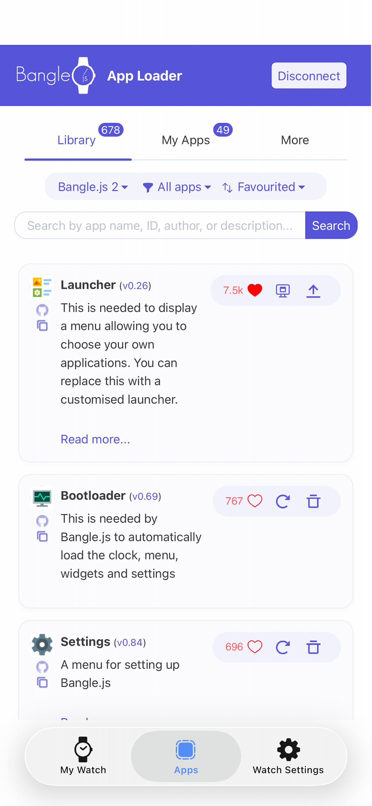 BlueWatch for Bangle.js screenshot 3