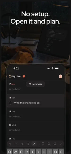 Paso: Timeline Planner screenshot 3