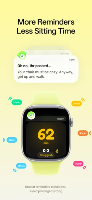 Relaxo:Sitting Reminder screenshot 2