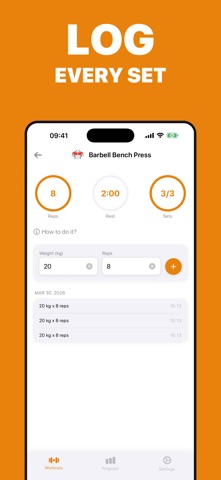 Free Workout Planner: RoyalApp Screenshot 1 of 5