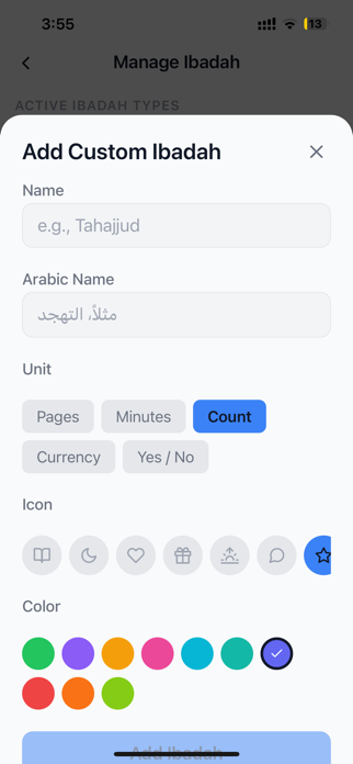Ajr - Ibadah Tracker Screenshot 5 of 10