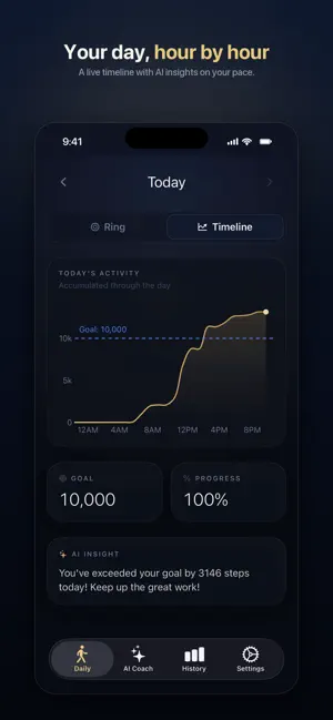 DailyStepsPro - Step Counter screenshot 2