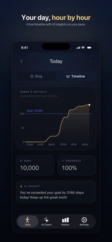DailyStepsPro - Step Counter Screenshot 2 of 5