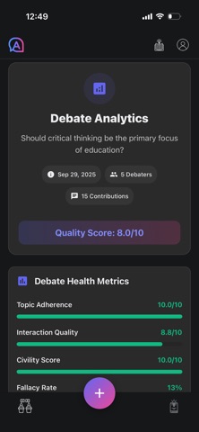 DebateAI.app Screenshot 5 of 8