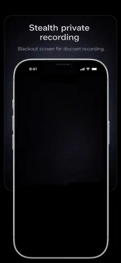 Capture d'écran de Body Cam Pro sur iPhone 2