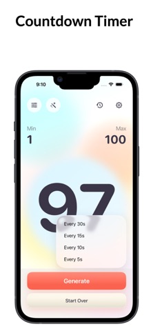 Random Number Generator RN Screenshot 3 of 4