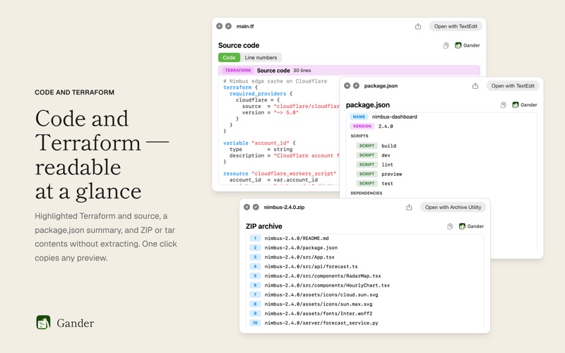 Gander: Quick Look Preview screenshot 8