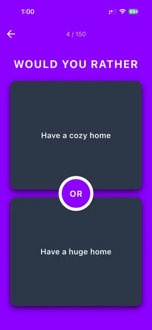 Would You Rather? Party Game screenshot 2