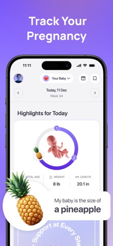 Uni - Pregnancy & Baby Tracker screenshot