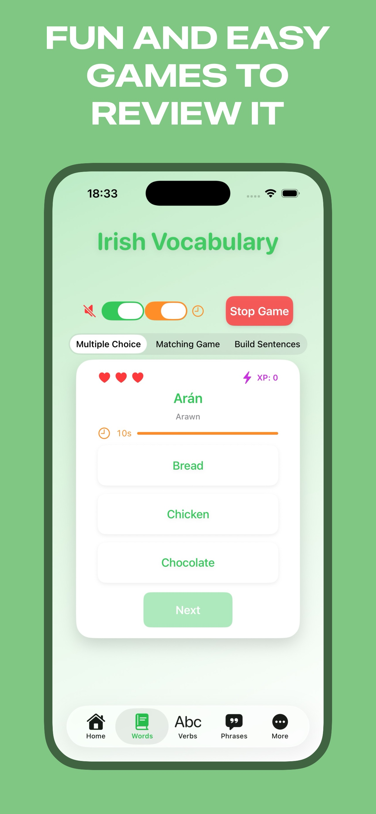 Tap Irish