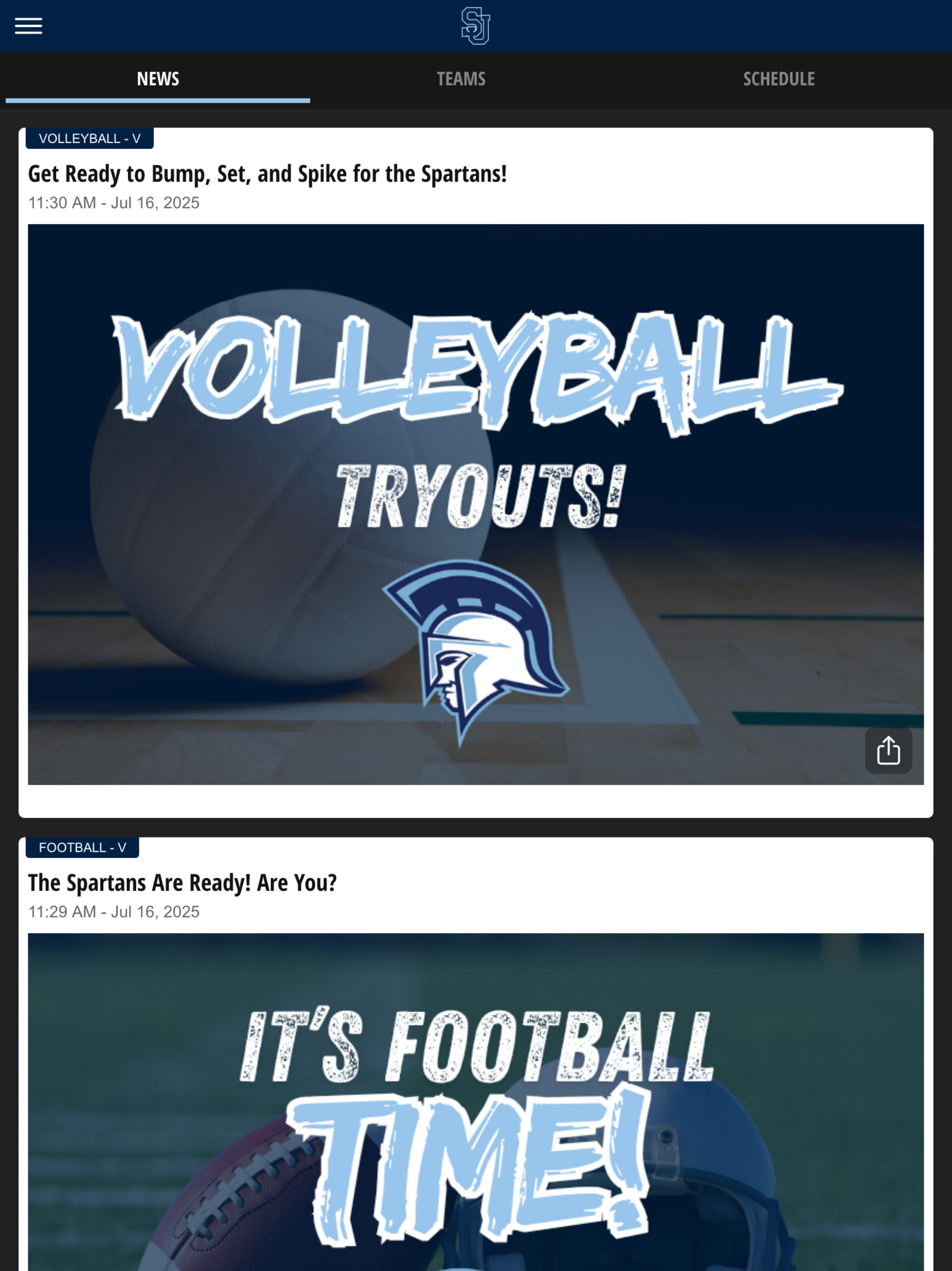 St. Johns Athletics screenshot 9