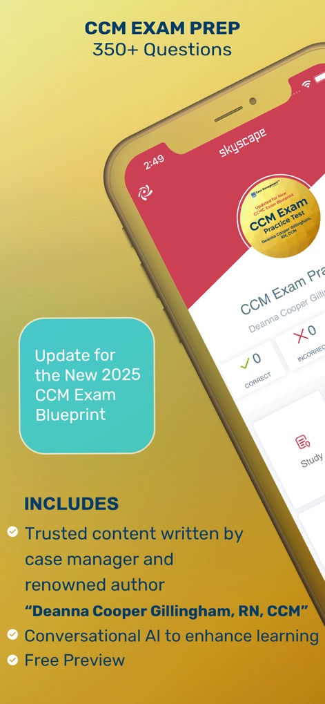 CCM Exam Practice Test - App de Medicina | MWM